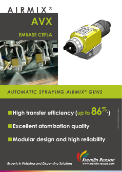 Product - Pistolen Airmix - AVX Cefla