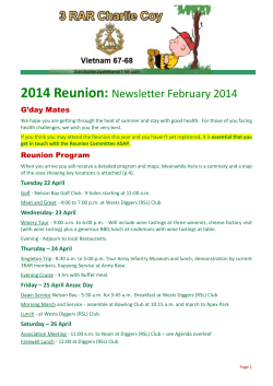 Newsletter February 2014 - 3RARCharlieCoyVietnam67