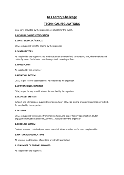 KF1 Technical Specifications