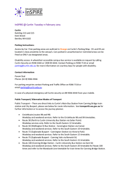 Curtin University parking and transport PDF File