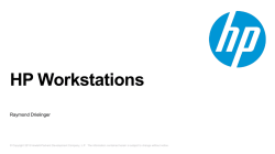 HP Workstations