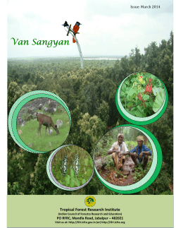 Van Sangyan - Tropical Forest Research Institute, Jabalpur