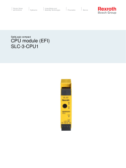 CPU module (EFI) SLC-3-CPU1
