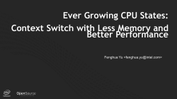 Ever Growing CPU States