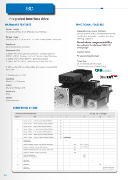 Integrated brushless drive