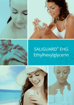 Saliguard® EHG - SCS Formulate