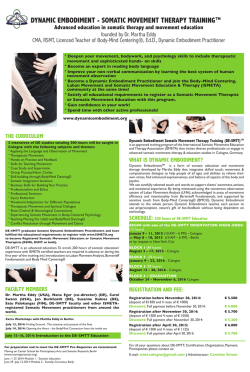 DE-SMTT Certification 2015-16 in Europe
