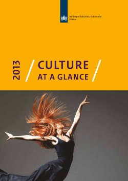 "Culture at a glance" PDF document | 67 pages | 2.4