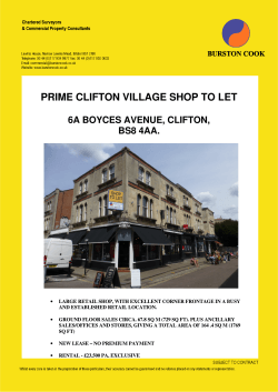 prime clifton village shop to let 6a boyces avenue