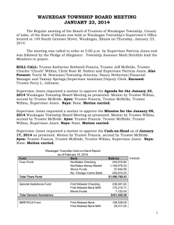 BOARD MEETING - MINUTES