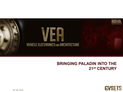 Bringing Paladin into the 21st Century