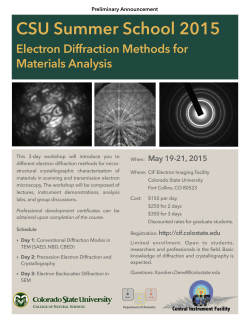 CIF Electron Diffraction summer school 2015-flyer