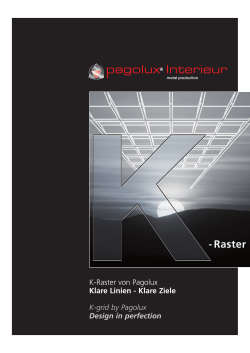 K-Raster - Pagolux Interieur GmbH