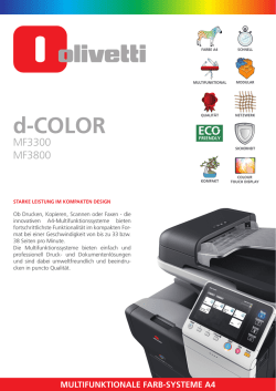 d-COLOR - Olivetti