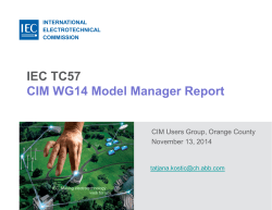 WG14 CMM report - CIMug