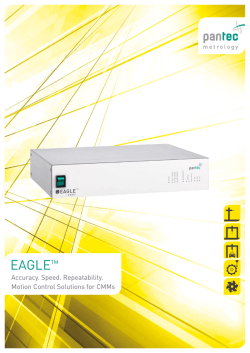 EAGLE&trade; Brochure - Pantec Metrology