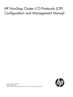 (CIP) Configuration and Management Manual