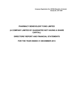 Financial Statements 2013