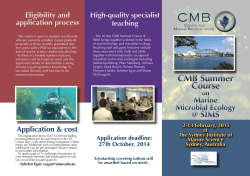 CMB Summer Course CMB Summer Course