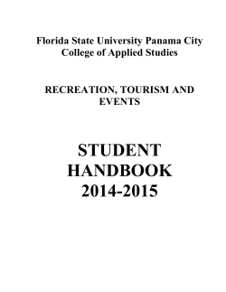 RTE Student Handbook 2014-15