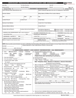 Download Application - Express Payment Solutions