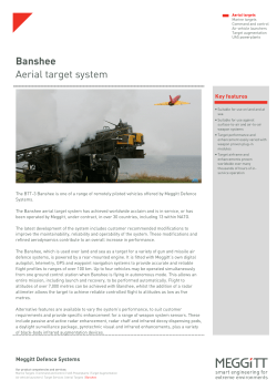 Banshee Aerial Target System PDF file