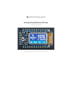 Introducing Bluefruit EZ-Key
