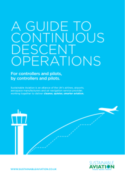 a guide to continuous descent operations