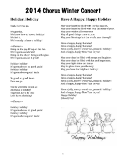 2014 Winter Lyrics - Erin Cushing Music