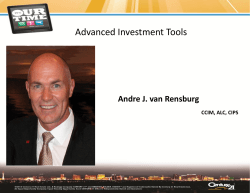 Advanced Financial Tools