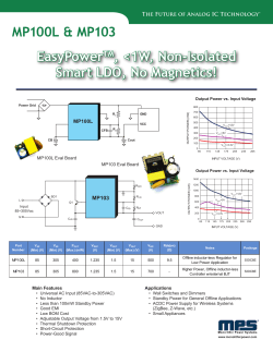 EasyPower AC/DC Product Brochure