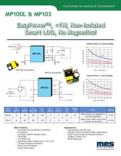 EasyPower AC/DC Product Brochure