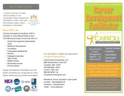 CDF - Carroll Career Consultants