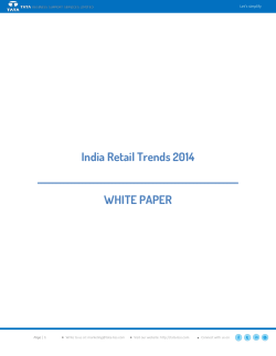 India Retail Trends 2014 WHITE PAPER