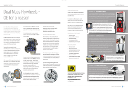 Dual Mass Flywheels - OE for a reason