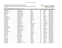 Recycle CFLs here with these participating