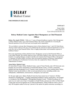 DMC - New CFO Press Release (2)