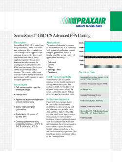 SermaShield™ GSC-CS Advanced PFA Coating
