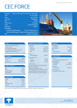 CEC FORCE - Thorco Shipping A/S