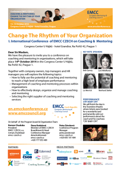 Change the rhythm of Your organization