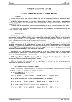AIP ROMANIA ENR 2.2-1 Civil Aviation Authority ENR