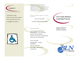 Download Brochure - Indiana Business Leadership Network