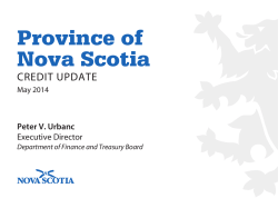 Investment Tour Presentation Cover
