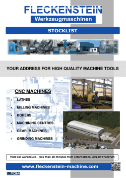 STOCKLIST www.fleckenstein