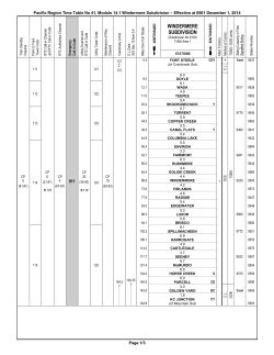 CP - Time Table No 41 - Final May 23, 2012
