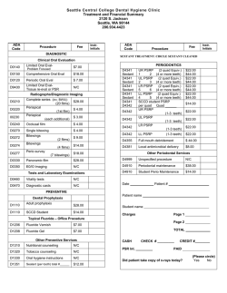 Download the fee schedule here - Seattle Central Community College