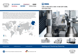 H 80 &ndash; H 200 CDT, H 250 &ndash; H 400 CDT / CDM, CD / CDA / CDX