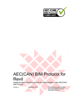 AEC(CAN) BIM Protocol for Revit