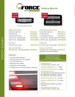 nFORCE Surface EV Catalog