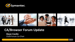 Who is in the CA/B Forum?